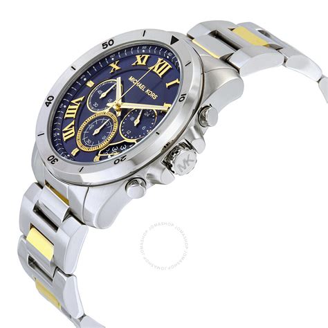 michael kors brecken two tone|Michael Kors MK8437 Men's Brecken Chronograph Two.